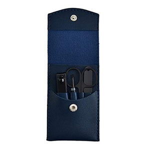 Stainless Steel Nail Clipper & Trimmer Set with Case