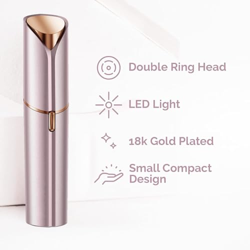 Battery-Operated Facial Hair Remover for Women