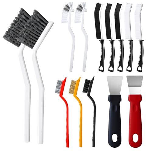 14-Piece Crevice & Detail Cleaning Brush Tool Set