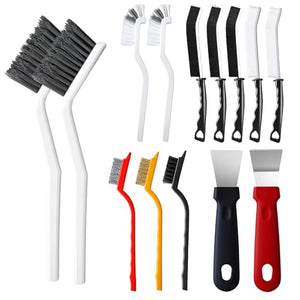 14-Piece Crevice & Detail Cleaning Brush Tool Set