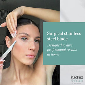 3-Pack Dermaplaning Replacement Blades for Facial Hair Removal
