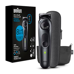 Waterproof Cordless Electric Shaver & Hair Trimmer for Men