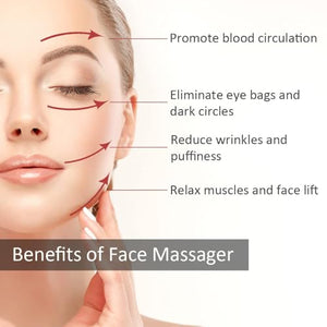Gua Sha Facial Roller & Massage Tool for Skincare Routine