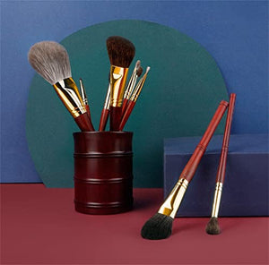 Professional Makeup Brush Set for Face, Eyes & Brows