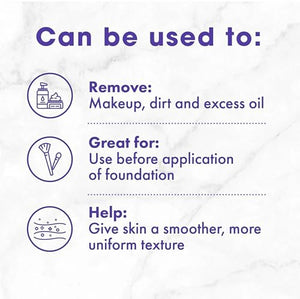 12-Pack Reusable Exfoliating Facial Cleansing Sponges