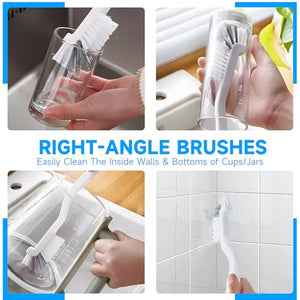 14-Piece Crevice & Detail Cleaning Brush Tool Set