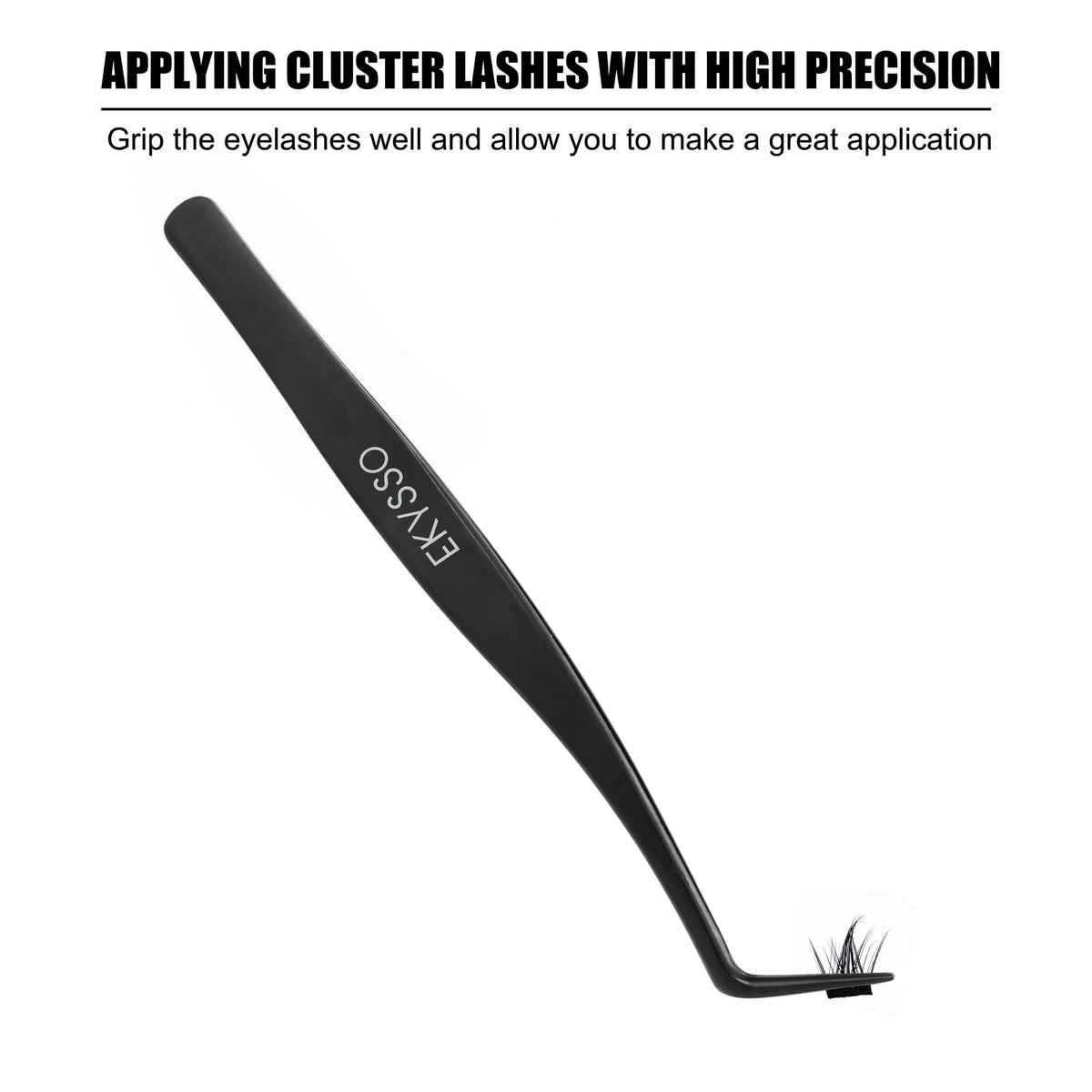3-in-1 Lash Cluster Applicator & Precision Tweezer Tool