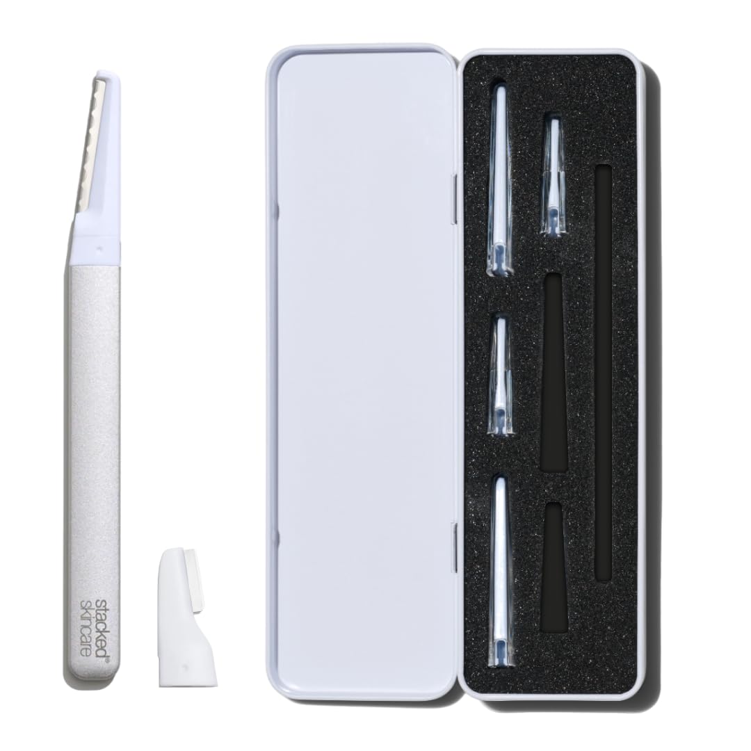 Dermaplaning Tool Kit with Replacement Precision Blades