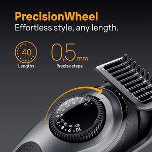 Waterproof Cordless Electric Shaver & Hair Trimmer for Men