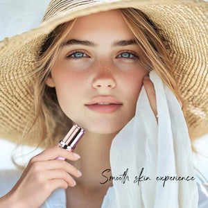 Battery-Operated Facial Hair Remover for Women