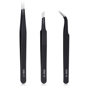 Professional Precision Tweezer Set for Beauty & Grooming