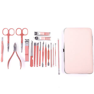 Nail Clipper, Cuticle Nipper & Manicure Scissor Tool Set