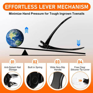 Heavy-Duty Wide Jaw Toenail Clippers for Men