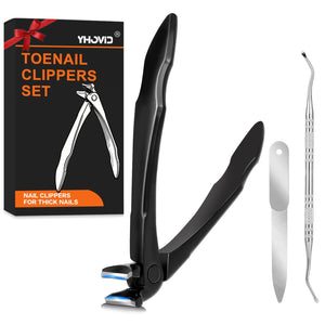 Heavy-Duty Wide Jaw Toenail Clippers for Men
