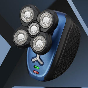 Rechargeable Waterproof 5-Blade Rotary Electric Razor