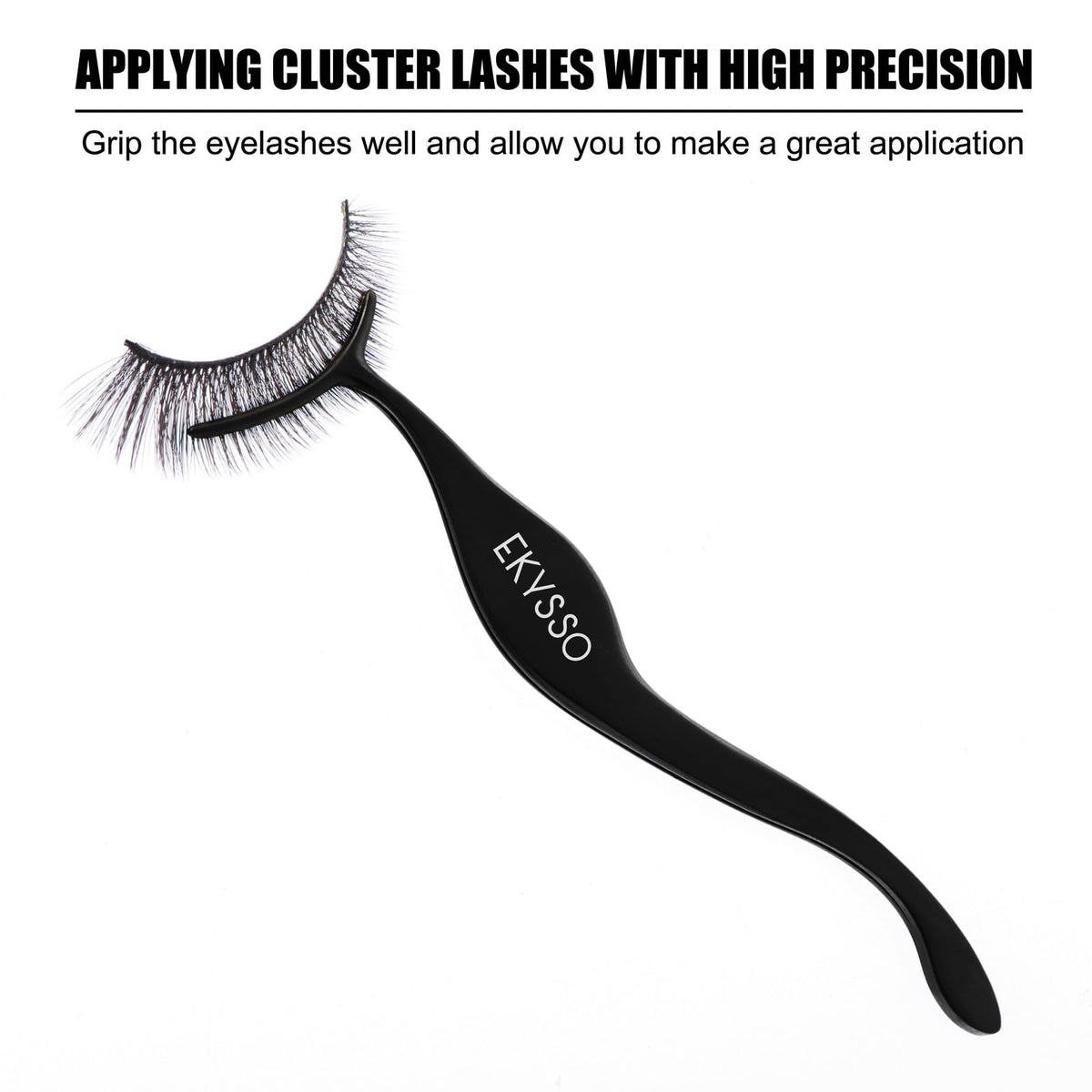 3-in-1 Lash Cluster Applicator & Precision Tweezer Tool