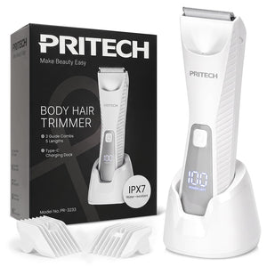 Waterproof Body & Intimate Hair Trimmer Grooming Kit