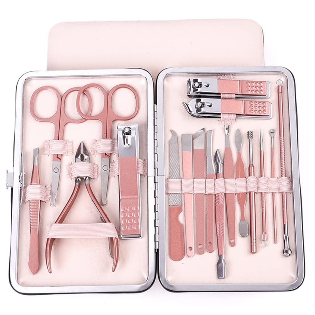 Nail Clipper, Cuticle Nipper & Manicure Scissor Tool Set