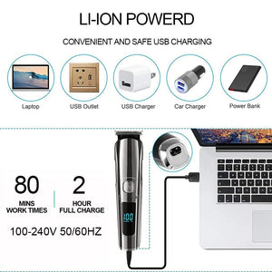 Multifunctional Electric Hair, Beard & Nose Trimmer for Men