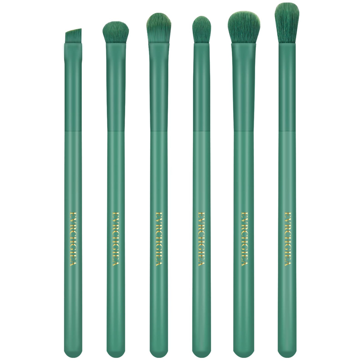 6-Piece Professional Eye Makeup Brush Set for Blending & Detail