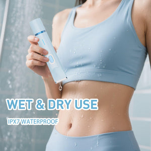 2-in-1 Waterproof Bikini & Body Trimmer for Women