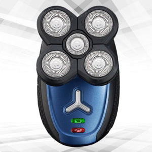 Rechargeable Waterproof 5-Blade Rotary Electric Razor