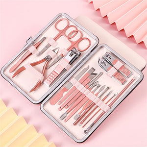 Nail Clipper, Cuticle Nipper & Manicure Scissor Tool Set