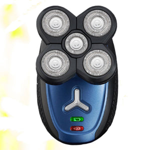 Rechargeable Waterproof 5-Blade Rotary Electric Razor