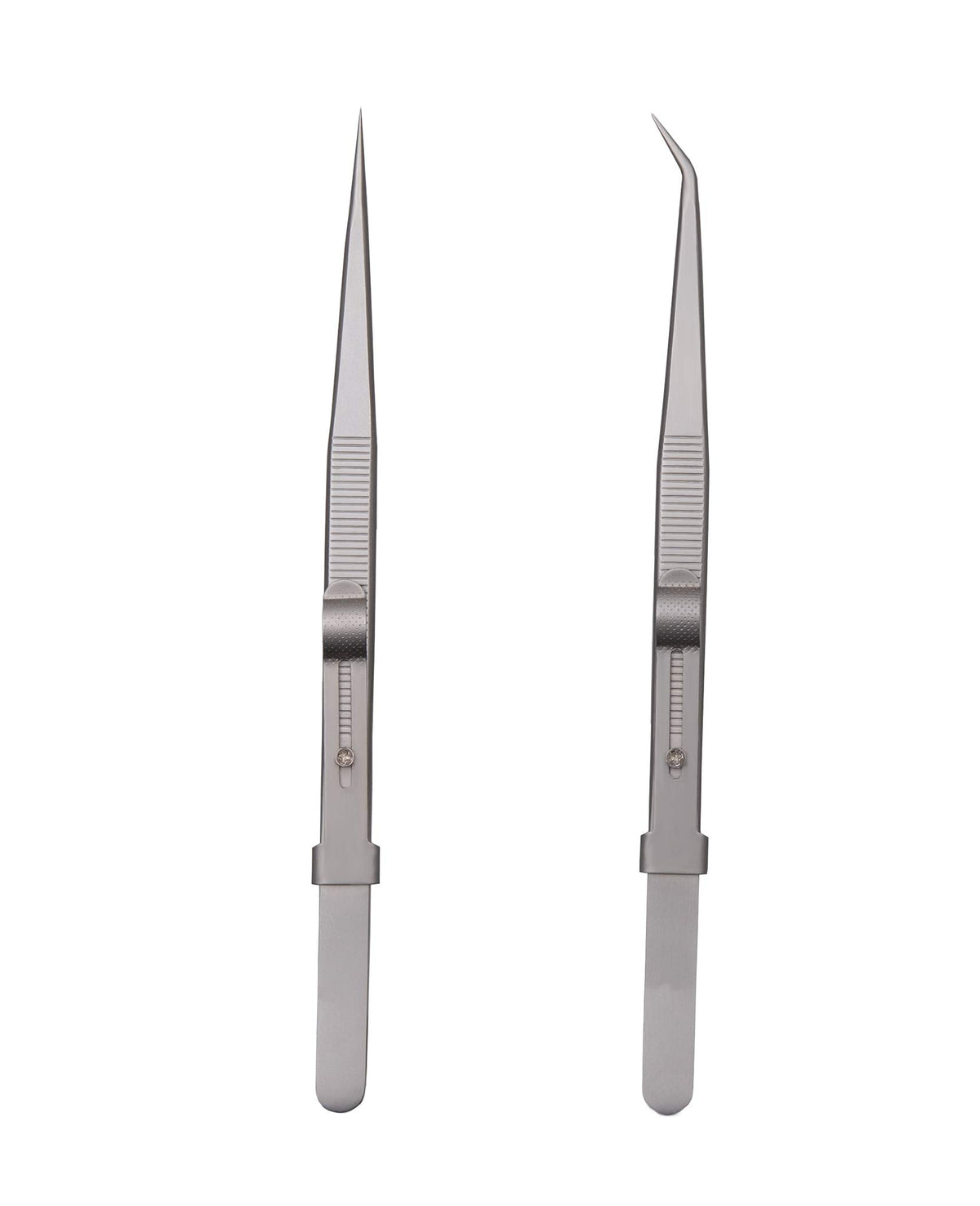 5-Piece Precision Stainless Steel Anti-Static Tweezer Set