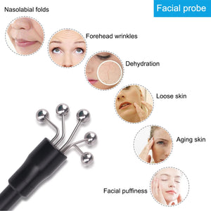 Electric Multi-Head Facial Roller & Massage Device