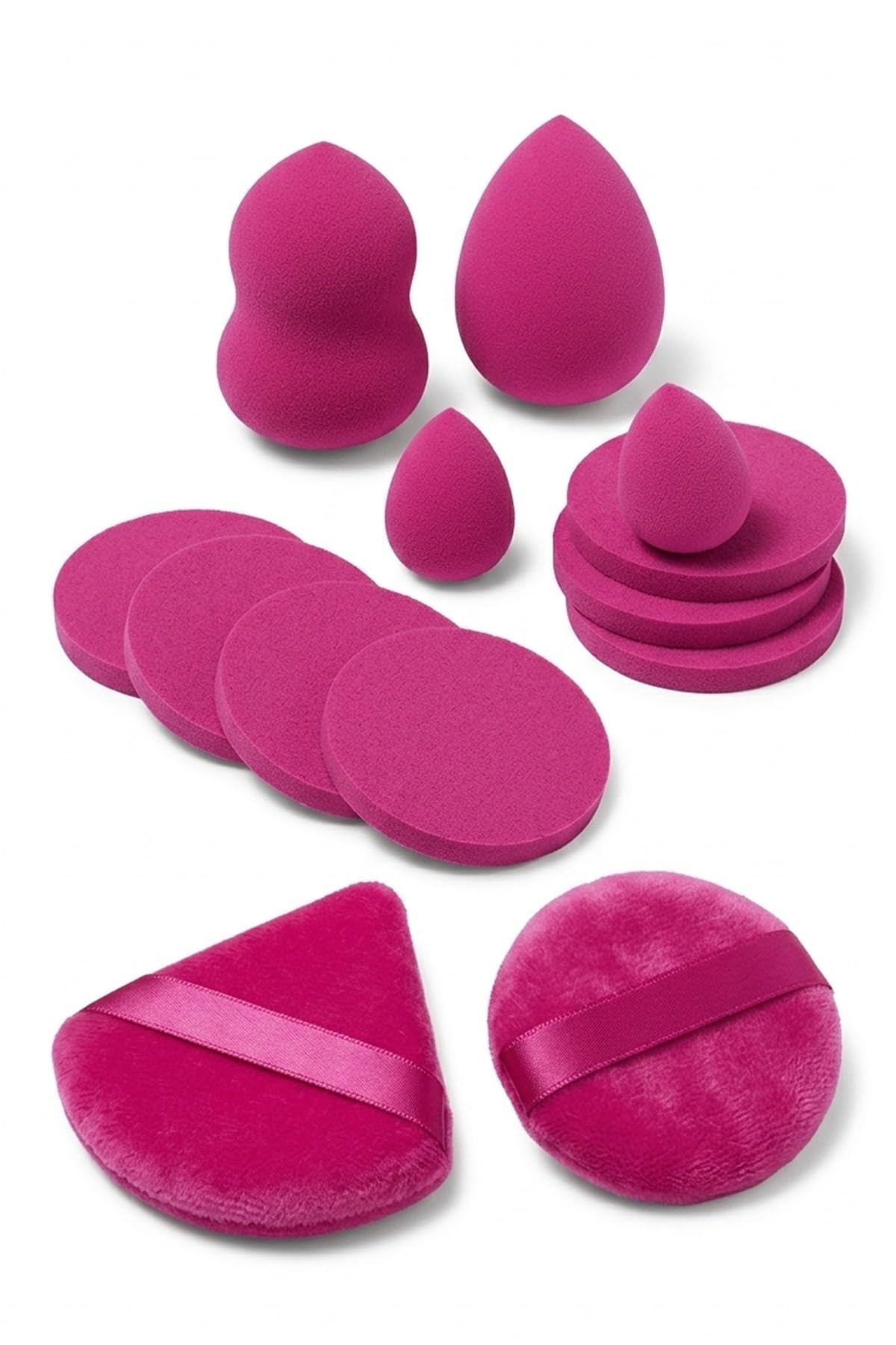 10-Piece Makeup Sponge & Blender Puff Set for Face Makeup
