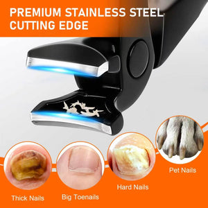Heavy-Duty Wide Jaw Toenail Clippers for Men