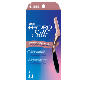Dermaplaning Facial Razor Wand with Replacement Blades