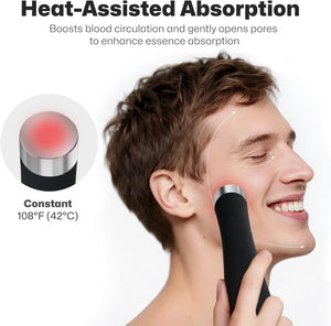 Rechargeable Silicone Facial Cleansing & Massage Brush