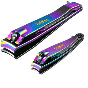 Heavy-Duty Stainless Steel Nail Clipper Set with Nail File