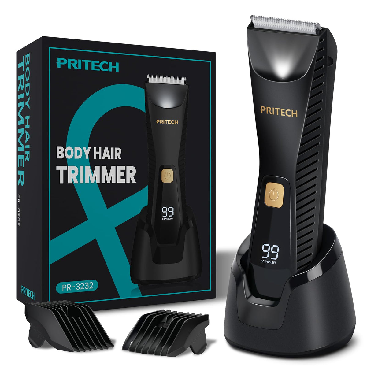 Waterproof Body & Intimate Hair Trimmer Grooming Kit