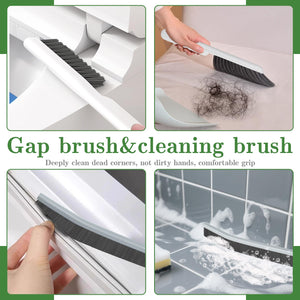 Multifunctional Crevice, Grout & Straw Cleaning Brush