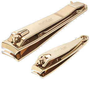 Heavy-Duty Stainless Steel Nail Clipper Set with Nail File