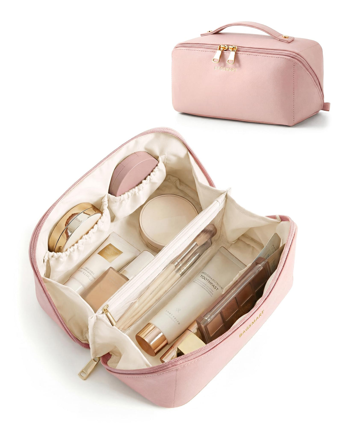 Women’s Travel Makeup & Toiletry Organizer Bag