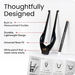 Symmetrical Eyebrow Shaping & Grooming Tool Kit