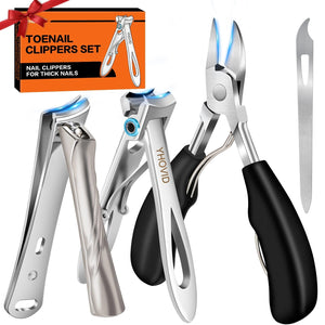Heavy-Duty Wide Jaw Toenail Clippers for Men