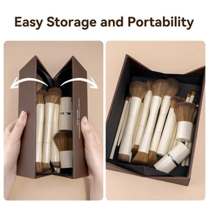 20-Piece Double-Ended Makeup Brush Set with Gift Box