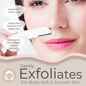 Manual Facial Shaving Razor for Smooth Hair Removal