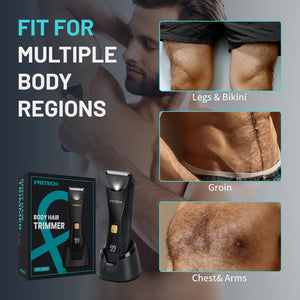 Waterproof Body & Intimate Hair Trimmer Grooming Kit