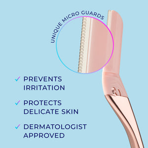 Dermaplaning Facial Razor Wand with Replacement Blades