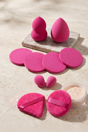 10-Piece Makeup Sponge & Blender Puff Set for Face Makeup
