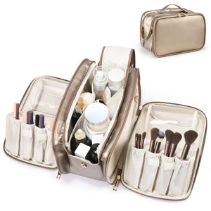 Large Capacity Travel Makeup & Cosmetic Organizer Bag