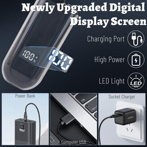Rechargeable Nose, Ear & Facial Hair Trimmer for Men & Women