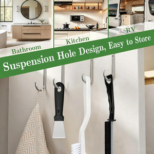 Multifunctional Crevice, Grout & Straw Cleaning Brush