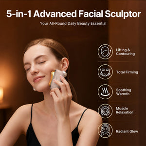 LED Heated Gua Sha Facial Sculpting & Massage Tool